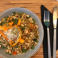 Thai rice and tofu bowl  at Sixta in Toulouse