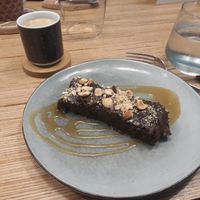 Brownie & coffee at Sixta in Toulouse
