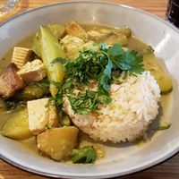Green curry at Sixta in Toulouse