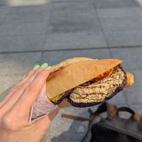 Veg 2 vegan option at Panino Giusto - Duomo in Milan