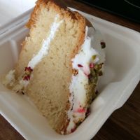 Pistachio cake  at Heidi's Grasmere Lodge in Grasmere