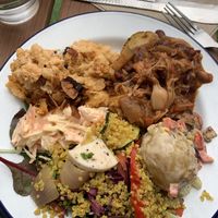 Taster plate  at Roots & Shoots Cafe in Bath