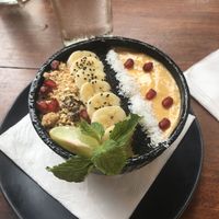 Tropical smoothie bowl  at Salty Swami's in Hikkaduwa