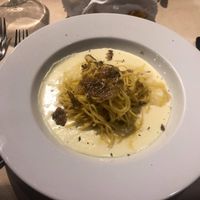 Pasta with lots of truffle at Effe Terrattoria in Tokyo
