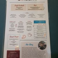 Menu (2 of 2) January 2024 at Melt Revival in Cincinnati