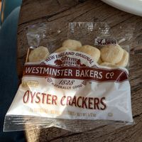 Crackers with the chili at Melt Revival in Cincinnati