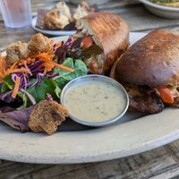 Vegan cheesesteak at Melt Revival in Cincinnati