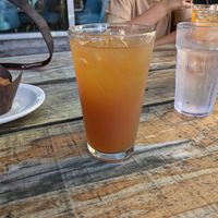 Peach iced tea at Melt Revival in Cincinnati
