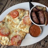 Lunch at Melt - artichoke flatbread  at Melt Revival in Cincinnati