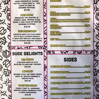 Full menu November 2018 at Eggs and Jam in West Des Moines