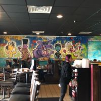 Seating at Eggs and Jam in West Des Moines