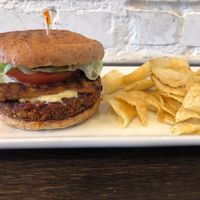 Banquet Burger
  at AVO Cafe in Santa Monica