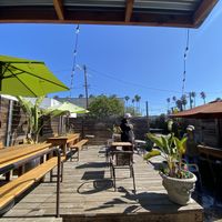 Patio at AVO Cafe in Santa Monica
