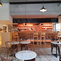 Interior at Bagelboys Restaurant & Bakery in Zurich
