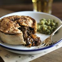 Vegan 'Kevin' pie at Pieminister in Sheffield