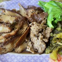 Kah Moo at Mhee Yim Vegetarian Food in Hua Hin