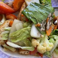 Pad Puk at Mhee Yim Vegetarian Food in Hua Hin