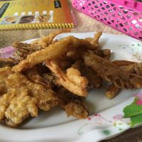 Mushrooms Fried Dough at Mhee Yim Vegetarian Food in Hua Hin