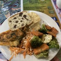 Assortment of food  at Planeta Vegetariano in Puerto Vallarta