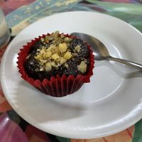 Chocolate cake  at Planeta Vegetariano in Puerto Vallarta