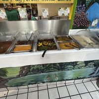 Rice, Beans, Proteins and other mains  at Planeta Vegetariano in Puerto Vallarta