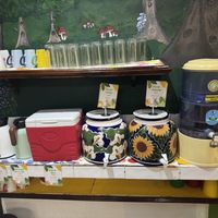 Hot and cold beverages and water  at Planeta Vegetariano in Puerto Vallarta
