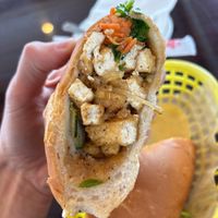 Tofu bahn mi  at What The Pho in Indianapolis
