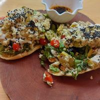 Prana Pizza at Peace & Bowl in Playa Del Carmen