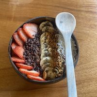 Marron bowl  at Peace & Bowl in Playa Del Carmen