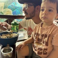 Vegan chilaquiles   at Peace & Bowl in Playa Del Carmen