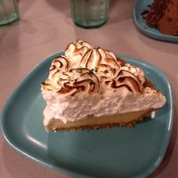 Vegan key lime pie! at Moondog in Key West