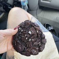 Salted double chocolate cookie  at Moondog in Key West