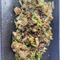 Brussel sprouts   at Moondog in Key West