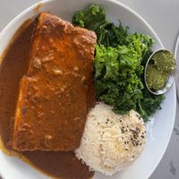 Tofu vindaloo curry   at Moondog in Key West