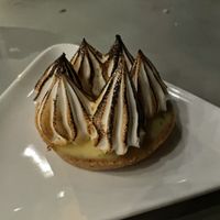 Key lime mini tartlet - so good  at Moondog in Key West