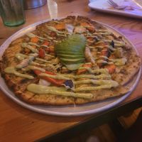 Cali Dreaming Pizza (w/o cheese) at Moondog in Key West