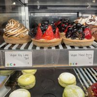 Vegan tarts   at Moondog in Key West