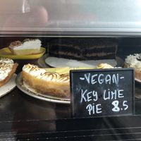 Vegan Key Lime Pie at Moondog in Key West