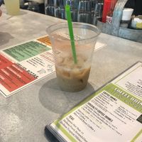 Delicious almond chai latte  at Moondog in Key West