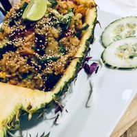 Thai fried rice  at Thai Connection in Cuenca