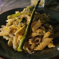 Vegan pasta at Mamasan in Tulum
