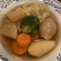 Main dish  at Natural House Pumpkin in Hakuba