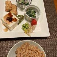 appetizer at Natural House Pumpkin in Hakuba