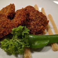 Vegan protein - seitan at Natural House Pumpkin in Hakuba