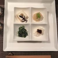 Best tofu I have ever had. Everything hand made and perfect down to the last detail!  at Natural House Pumpkin in Hakuba