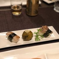 Vegi sushi at Natural House Pumpkin in Hakuba