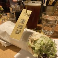 Veg kebab  at FUD in Milan