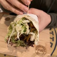 Kebab vegano  at FUD in Milan