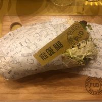 My vegan ‘kebab’ at FUD in Milan