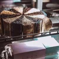 Vegan cakes  at Leja in Siauliai